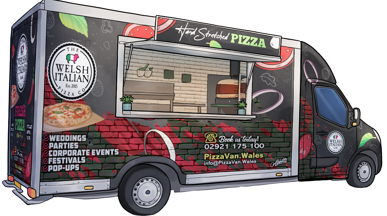 Pizza Van South Wales - Mobile Street Pizza